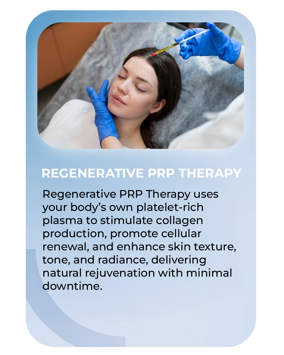 Regenerative PRP Therapy